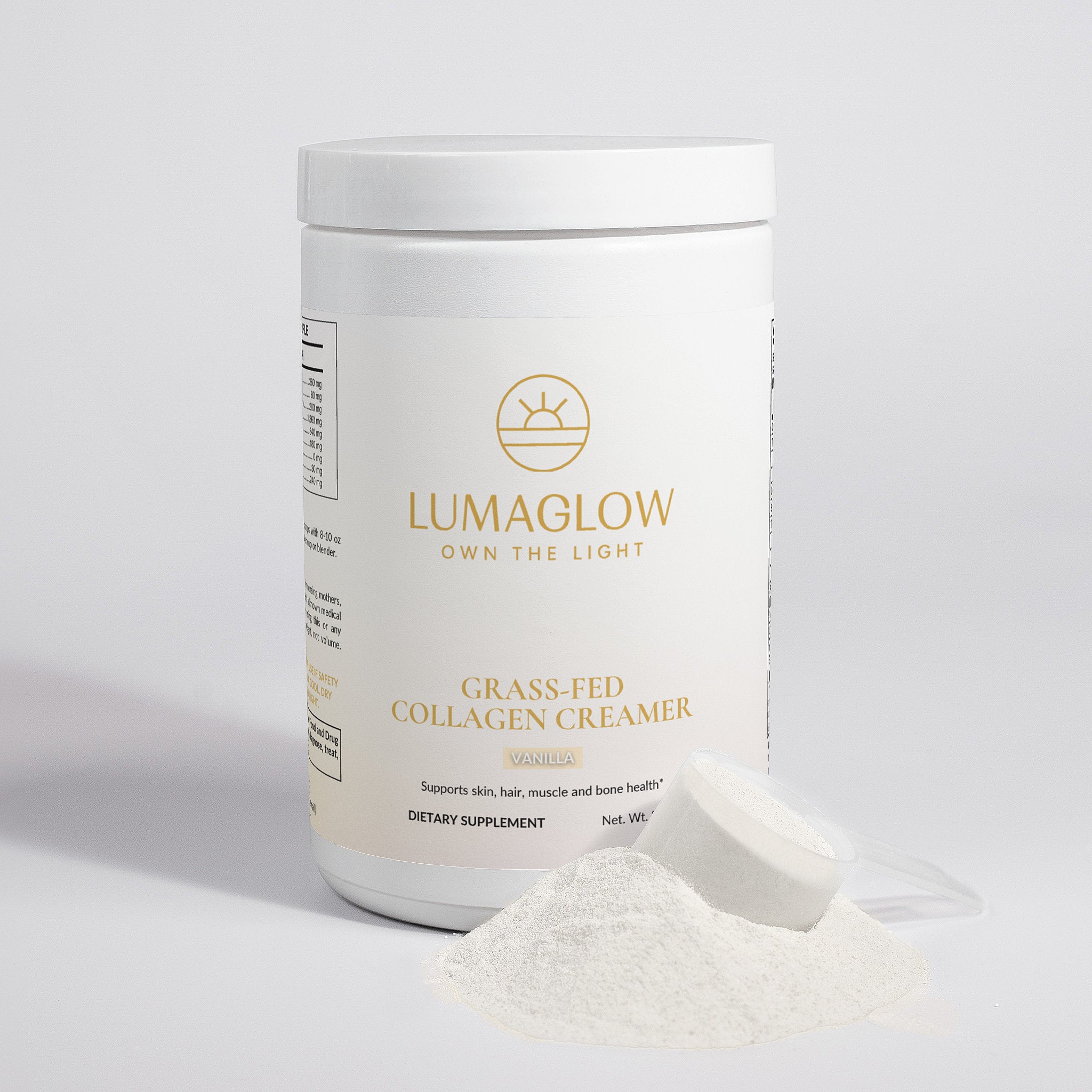 Grass-Fed Collagen Creamer (Vanilla)