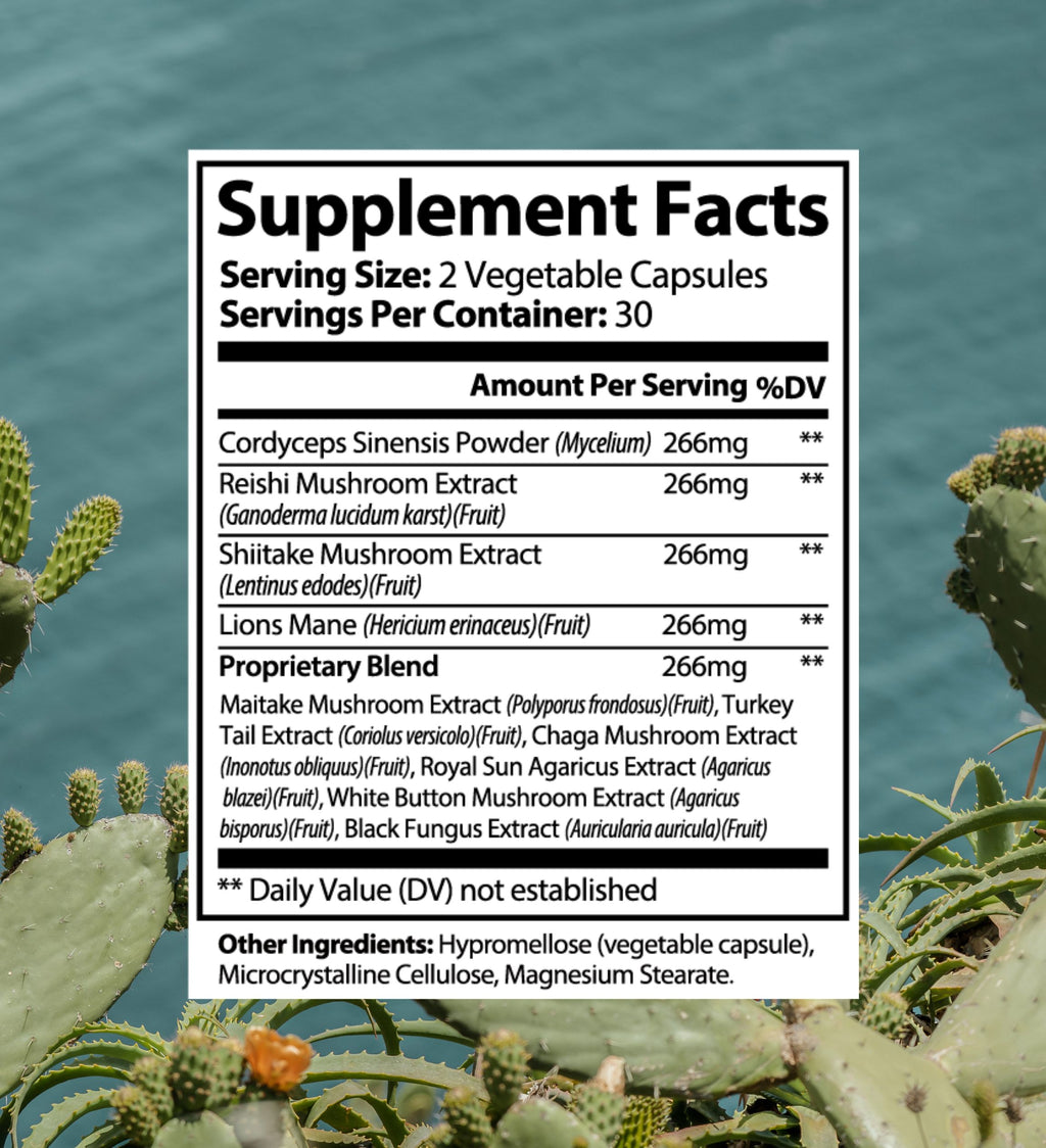 Mushroom Complex 10 X